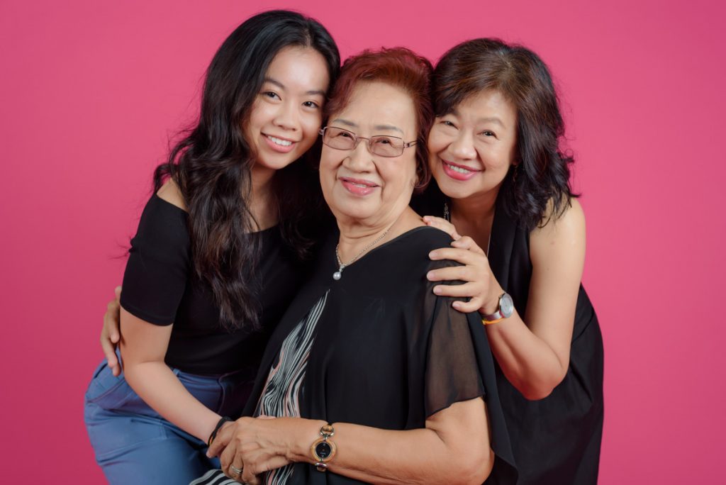 studio family portraits